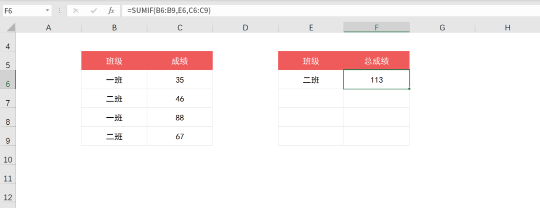 Excel中SUMIF函数条件求和怎么使用？