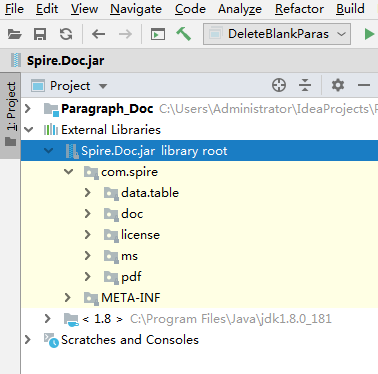 Java 批量删除Word中的空白段落示例代码