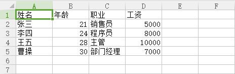 Python操作CSV格式文件的方法大全