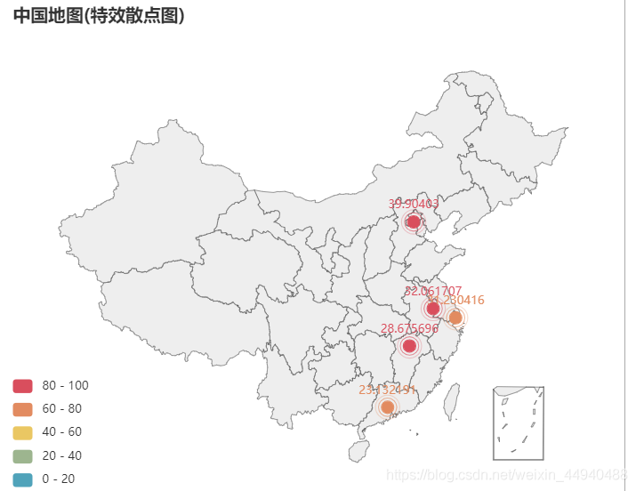 Python数据可视化之基于pyecharts实现的地理图表的绘制