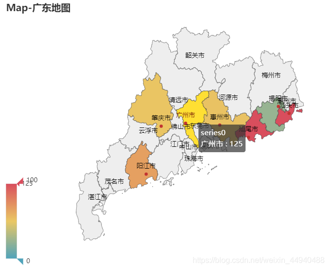 Python数据可视化之基于pyecharts实现的地理图表的绘制