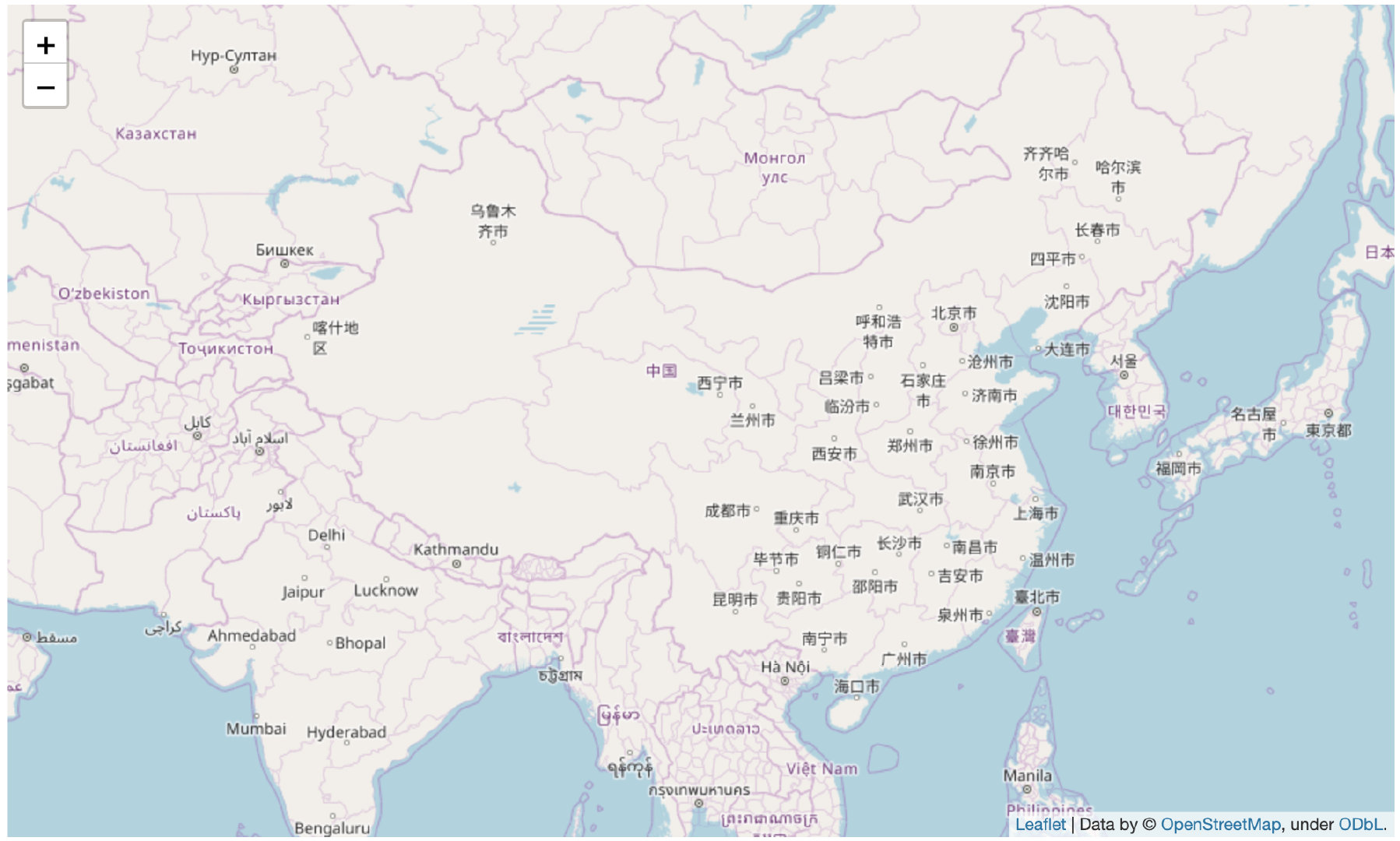 Python绘制地图神器folium的新人入门指南