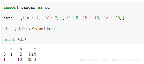 python学习之panda数据分析核心支持库