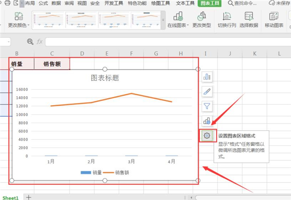 WPS如何制作双坐标图表？WPS制作双坐标图表方法