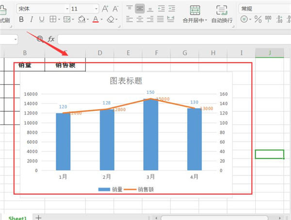 WPS如何制作双坐标图表？WPS制作双坐标图表方法