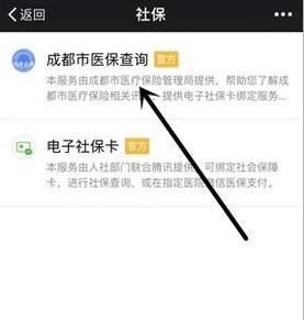 不用关注，微信直接查询社保（医保）余额/缴费