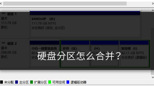 Win7重装系统怎么合并分区？电脑重装系统硬盘分区合并的方式