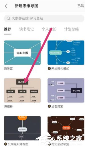 wps手机版怎么绘制思维导图？wps手机版绘制思维导图的方法