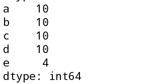 python-pandas创建Series数据类型的操作