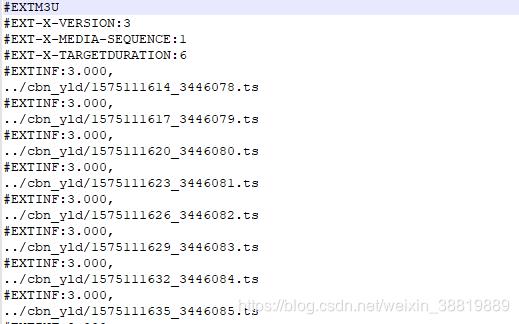 Python通过m3u8文件下载合并ts视频的操作