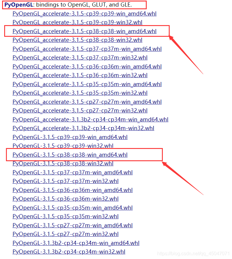 Python安装配置OpenGL环境的全过程记录