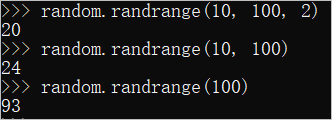 python中random模块详解