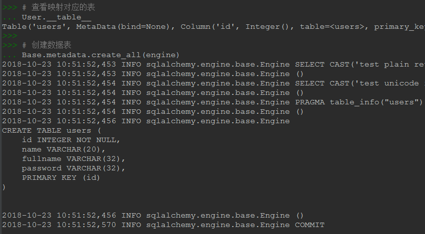 Python3+SQLAlchemy+Sqlite3实现ORM教程