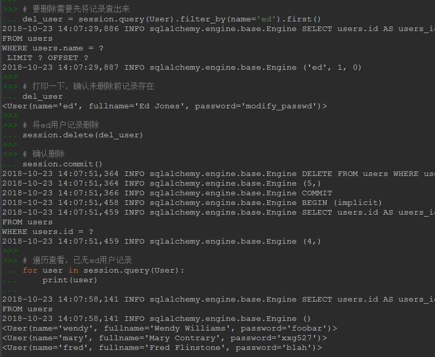 Python3+SQLAlchemy+Sqlite3实现ORM教程