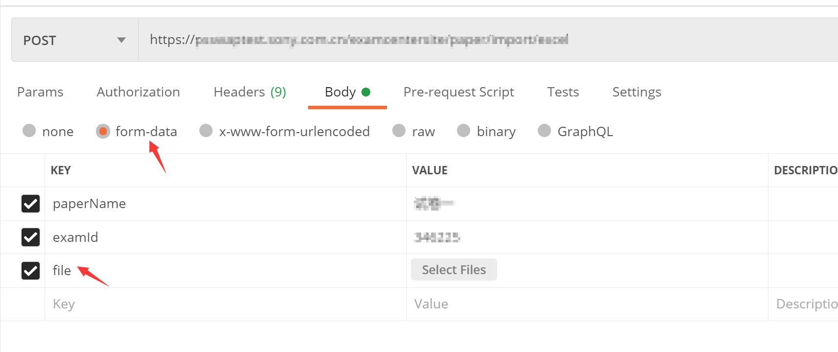 python实现文件+参数发送request的实例代码