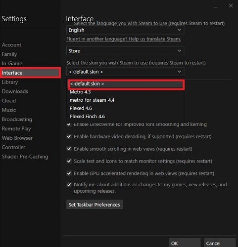 如何在Windows10上安装Steam皮肤？