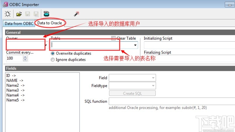 pl/sql导入excel文件的方法