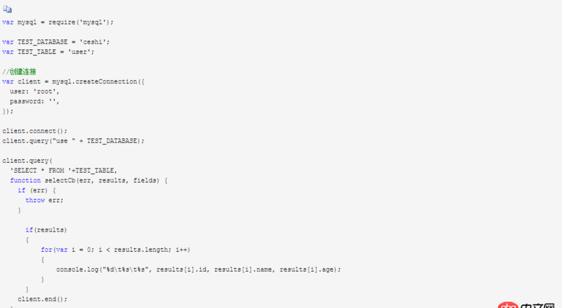 node.js mysql Cannot find module "net" 和 "tls"和"fs" 的问题