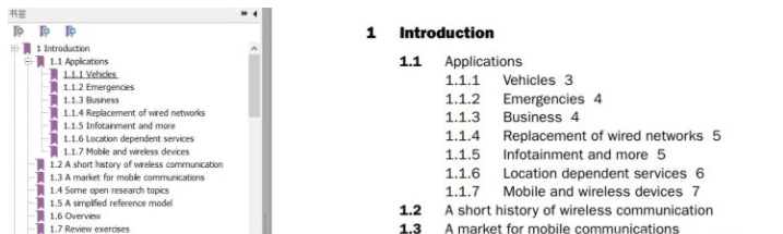 Python生成pdf目录书签的实例方法