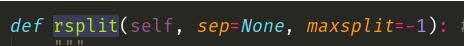 python中的split、rsplit、splitlines用法说明