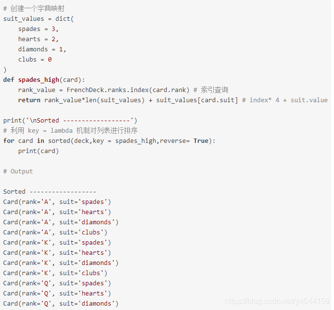 基于Python制作一副扑克牌过程详解