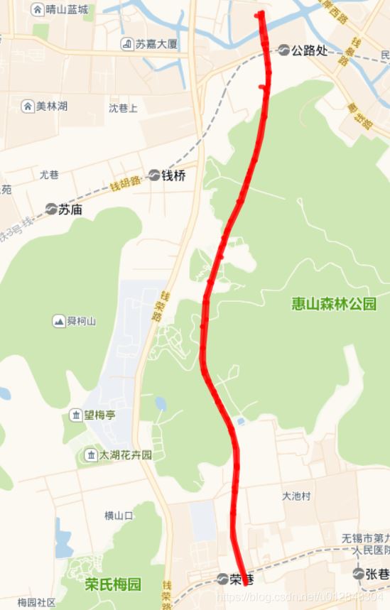 利用Python的folium包绘制城市道路图的实现示例