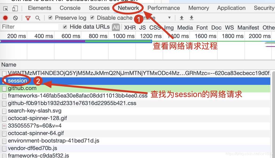 Python 通过爬虫实现GitHub网页的模拟登录的示例代码