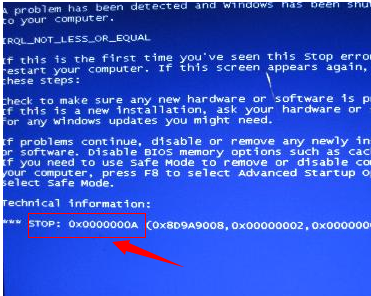 Win10系统电脑蓝屏0x0000000A怎么办？电脑蓝屏代码0x0000000A解决方法