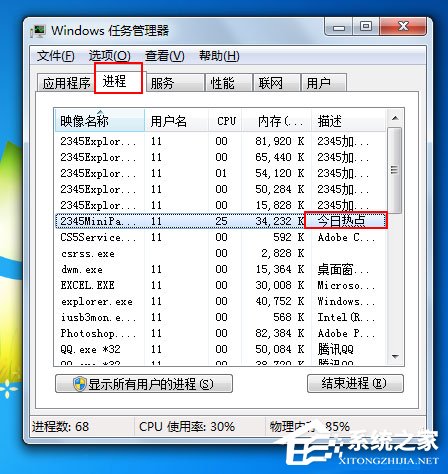 Win7系统今日热点怎么删除？Win7系统删除今日热点的方法