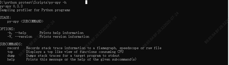 Python性能分析工具py-spy原理用法解析