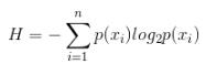Python计算信息熵实例