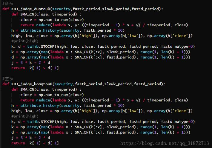 浅谈python量化 双均线策略(金叉死叉)