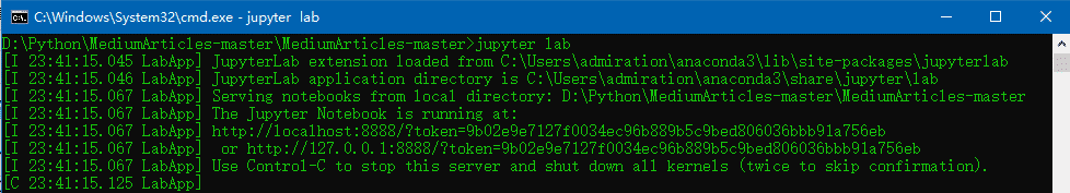 Python使用jupyter notebook查看ipynb文件过程解析