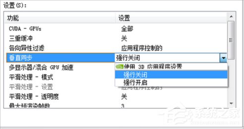 Win7电脑垂直同步怎么关？