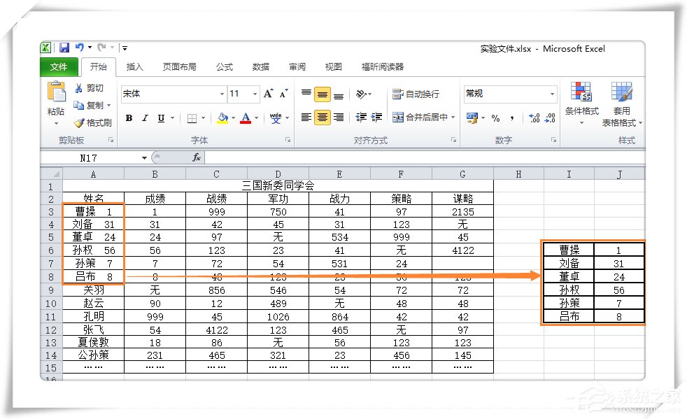 Excel如何拆分单元格？一个单元格中的内容怎么拆分为两格？