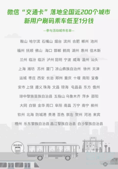 微信交通卡可以刷地铁