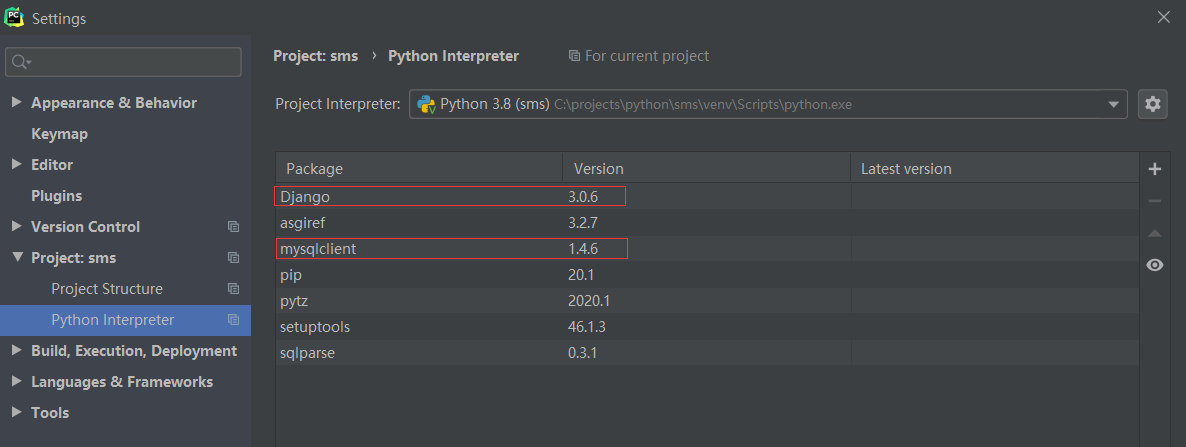 Python+Django+MySQL实现基于Web版的增删改查的示例代码