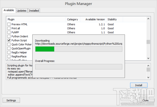 Notepad++如何安装Python插件？Notepad++插件怎么装？