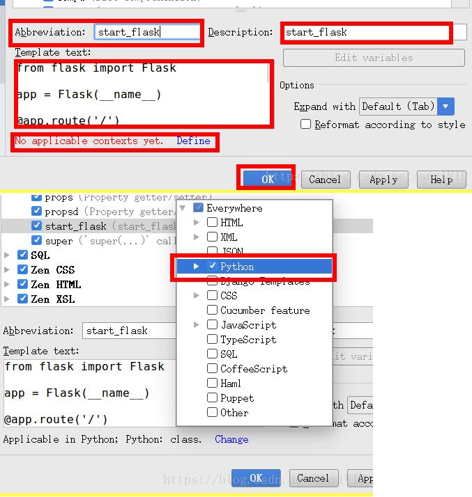 在python中利用pycharm自定义代码块教程(三步搞定)