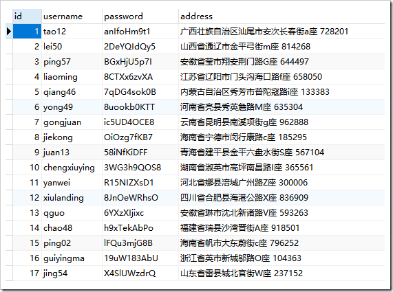 Python 随机生成测试数据的模块：faker基本使用方法详解