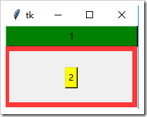 Python GUI编程学习笔记之tkinter界面布局显示详解