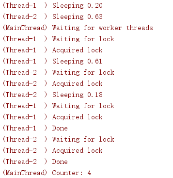 Python3标准库之threading进程中管理并发操作方法