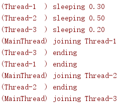 Python3标准库之threading进程中管理并发操作方法