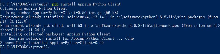 Python+Appium实现自动化测试的使用步骤