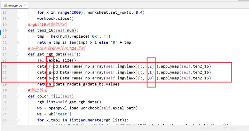 利用python在excel中画图的实现方法