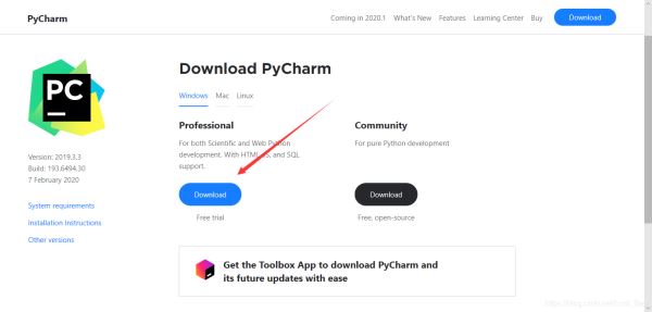 Python解释器及PyCharm工具安装过程