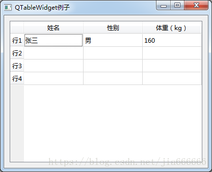 python GUI库图形界面开发之PyQt5控件QTableWidget详细使用方法与属性