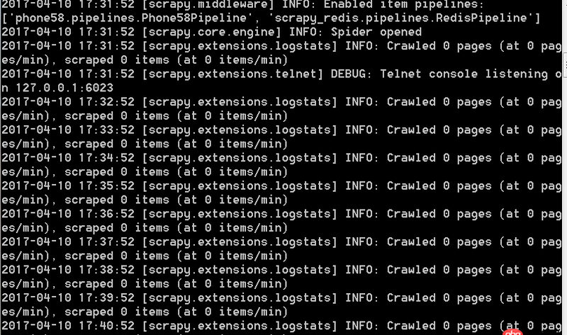 python - 基于scrapy-redis的分布式爬虫运行的时候不能正常运行 遇到的问题如下截图所示