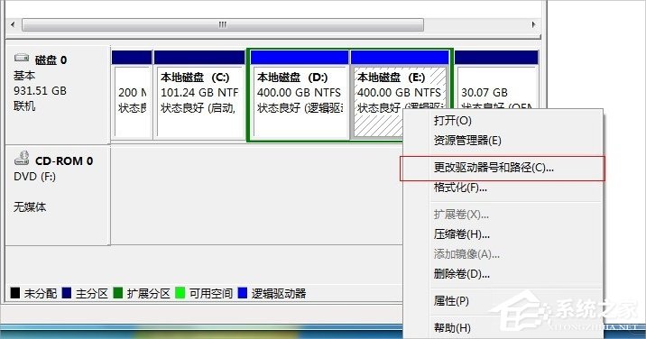 Windows7系统怎么隐藏盘符？