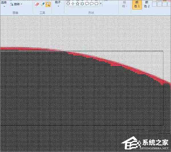 Windows系统自带的画图工具如何填充颜色？